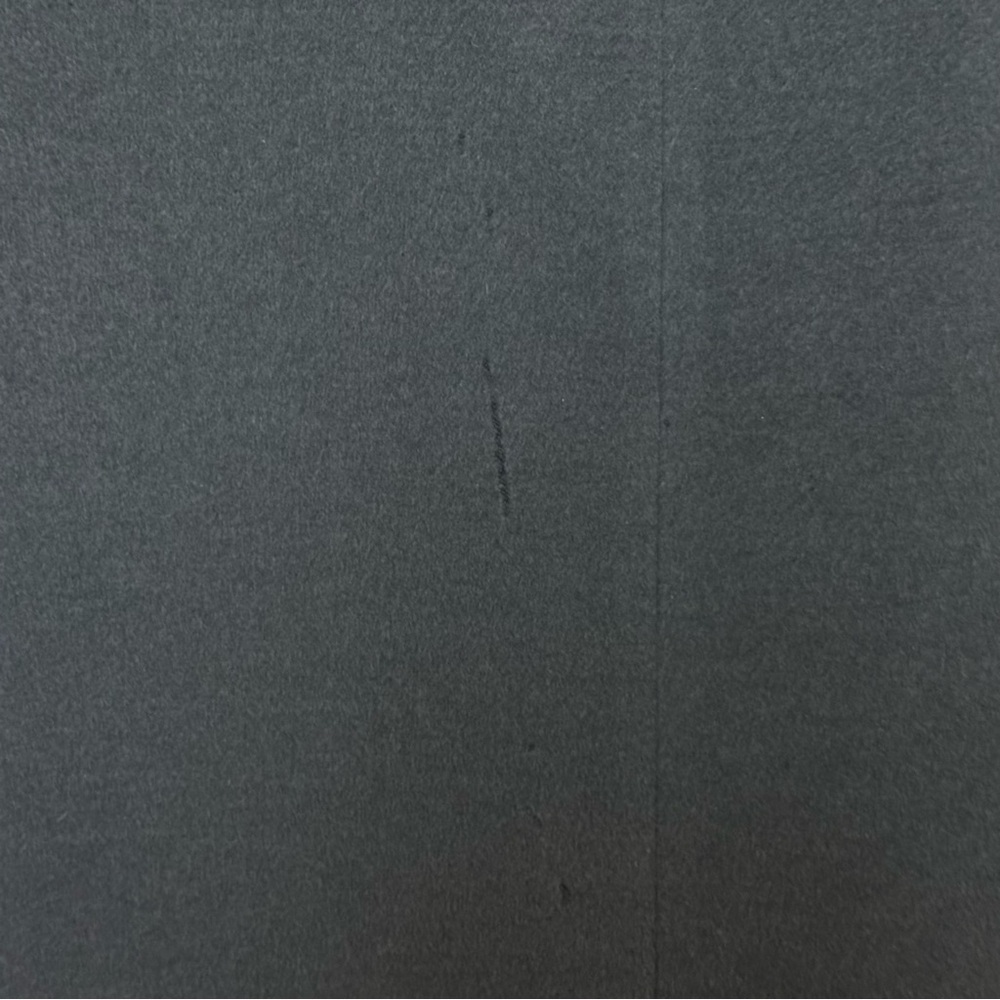 max mara dark gray floor length single button closure wool coat - Picture 13 of 16
